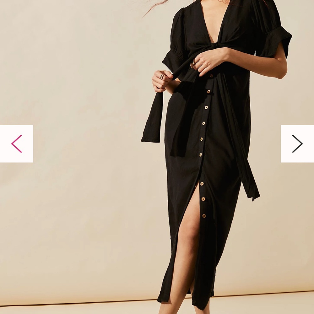 Free People Vintage Summer Midi Dress